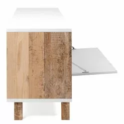 Loftscape TV-Lowboard Mayac - Weiß / Altholz Dekor -Kommoden Verkäufe 2023 1000231349 201208 11123500013 DETAILS P000000001000231349