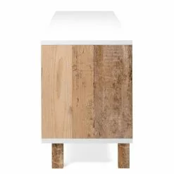 Loftscape TV-Lowboard Mayac - Weiß / Altholz Dekor -Kommoden Verkäufe 2023 1000231349 201208 11124100016 DETAILS P000000001000231349