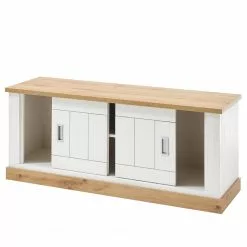 Ridgevalley TV-Lowboard Ollezy - Pinie Weiß Dekor / Eiche Wotan Dekor -Kommoden Verkäufe 2023 1000231956 201204 06224400043 DETAILS P000000001000231956