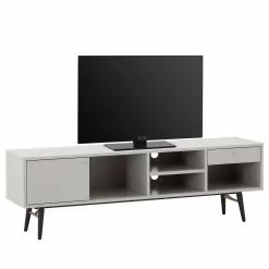 Studio Copenhagen TV-Lowboard Naselle - Hellgrau