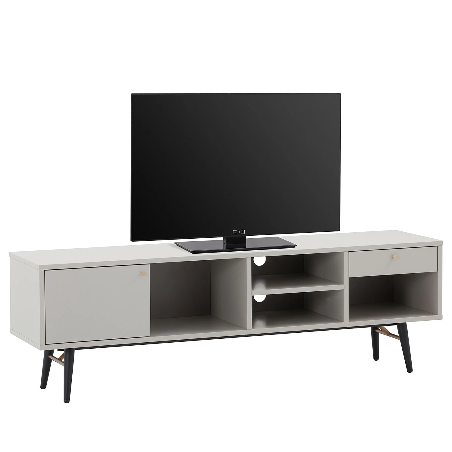 Studio Copenhagen TV-Lowboard Naselle - Hellgrau 3 Studio Copenhagen TV-Lowboard Naselle - Hellgrau