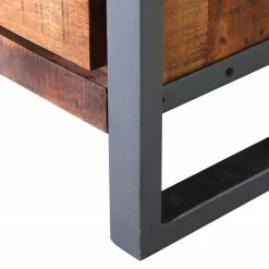 Red Living TV-Lowboard Thiery - Mango massiv / Metall - Mango Braun / Anthrazit -Kommoden Verkäufe 2023 1000239519 210108 13393800130 DETAILS P000000001000239519