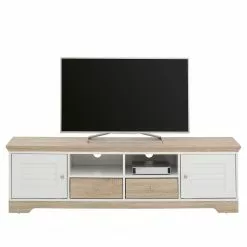 Ridgevalley TV-Lowboard Rebais II - Weiß / Beige -Kommoden Verkäufe 2023 1000241522 210113 13520900105 DETAILS P000000001000241522