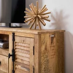 Wolf-Möbel TV-Lowboard Senille - Mango massiv -Kommoden Verkäufe 2023 1000243198 220314 030 DETAILS P000000001000243198