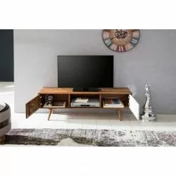 Naturoo TV-Lowboard Messas - Sheesham massiv - Sheesham / Weiß -Kommoden Verkäufe 2023 1000244867 210202 14543300117 MOOD DETAILS P000000001000244867 mood