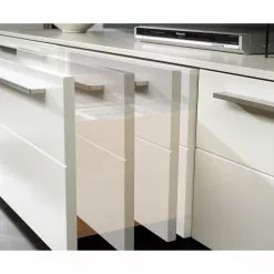 GWINNER TV-Lowboard Bellano I - Echtholzfurnier - Matt Weiß / Balkeneiche - Ausrichtung rechts - Mit Beleuchtung 13 GWINNER TV-Lowboard Bellano I - Echtholzfurnier - Matt Weiß / Balkeneiche - Ausrichtung rechts - Mit Beleuchtung -Kommoden Verkäufe 2023 1000254895 210723 15200400055 DETAILS P000000001000254895