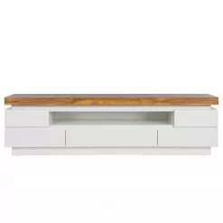 Fredriks TV-Lowboard Namona II - Inkl. Beleuchtung - Eiche Dekor / Weiß -Kommoden Verkäufe 2023 1000255072 220729 030 DETAILS P000000001000255072