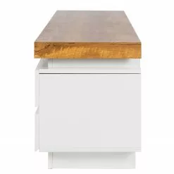 Fredriks TV-Lowboard Namona II - Inkl. Beleuchtung - Eiche Dekor / Weiß -Kommoden Verkäufe 2023 1000255072 220729 045 DETAILS P000000001000255072