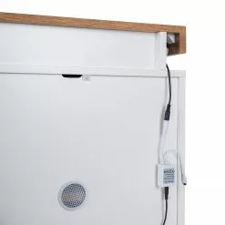 Fredriks TV-Lowboard Namona II - Inkl. Beleuchtung - Eiche Dekor / Weiß -Kommoden Verkäufe 2023 1000255072 220729 070 DETAILS P000000001000255072