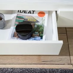 Fredriks TV-Lowboard Namona II - Inkl. Beleuchtung - Eiche Dekor / Weiß -Kommoden Verkäufe 2023 1000255072 220729 071 DETAILS P000000001000255072