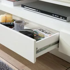 Fredriks TV-Lowboard Namona II - Inkl. Beleuchtung - Eiche Dekor / Weiß -Kommoden Verkäufe 2023 1000255072 220729 072 DETAILS P000000001000255072