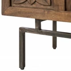 Wolf-Möbel TV-Lowboard Carving - Akazie massiv -Kommoden Verkäufe 2023 1000256998 220520 035 DETAILS P000000001000256998