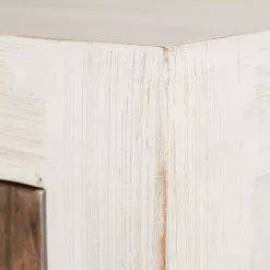 Wolf-Möbel TV-Lowboard Maison - Akazie massiv - Akazie Stone / Antik Weiß -Kommoden Verkäufe 2023 1000257236 220406 048 DETAILS P000000001000257236