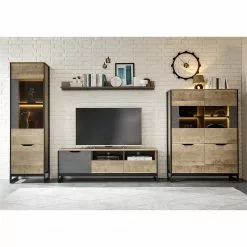 Red Living TV-Lowboard Cocody - Eiche Montana Dekor / Grau -Kommoden Verkäufe 2023 1000261311 210426 09130600012 MOOD DETAILS P000000001000261311 mood