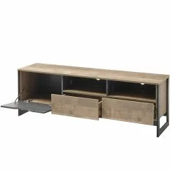 Red Living TV-Lowboard Cocody - Eiche Montana Dekor / Grau -Kommoden Verkäufe 2023 1000261311 210426 09130900014 DETAILS P000000001000261311