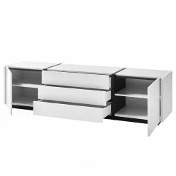 Loftscape TV-Lowboard Muuga I - Weiß / Grau 13 Loftscape TV-Lowboard Muuga I - Weiß / Grau -Kommoden Verkäufe 2023 1000261764 210422 07560900040 DETAILS P000000001000261764