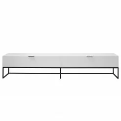 Loftscape TV-Lowboard Kaina - Weiß / Schwarz -Kommoden Verkäufe 2023 1000263291 210430 14473100158 DETAILS P000000001000263291