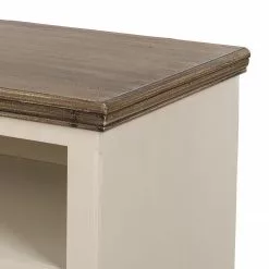 Ridgevalley TV-Lowboard Pua - Eukalyptus massiv - Cremeweiß / Braun -Kommoden Verkäufe 2023 1000270686 210602 06133100117 DETAILS P000000001000270686