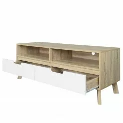 Norrwood TV-Lowboard Ibo - Weiß / Eiche Artisan Dekor 13 Norrwood TV-Lowboard Ibo - Weiß / Eiche Artisan Dekor -Kommoden Verkäufe 2023 1000273489 210615 13505600031 DETAILS P000000001000273489