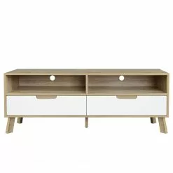 Norrwood TV-Lowboard Ibo - Weiß / Eiche Artisan Dekor 14 Norrwood TV-Lowboard Ibo - Weiß / Eiche Artisan Dekor -Kommoden Verkäufe 2023 1000273489 210615 13505700036 DETAILS P000000001000273489