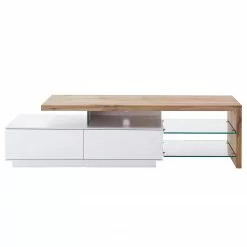 Fredriks TV-Lowboard Molios I - Eiche teilmassiv - Weiß / Eiche -Kommoden Verkäufe 2023 1000275851 220128 142748000030 DETAILS P000000001000275851