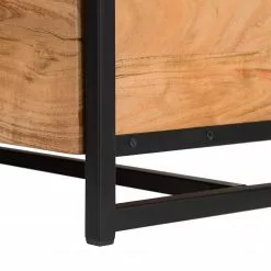 Ars manufacti TV-Lowboard Kaawo - Akazie massiv / Metall - Akazie / Schwarz -Kommoden Verkäufe 2023 1000276815 220707 085 DETAILS P000000001000276815