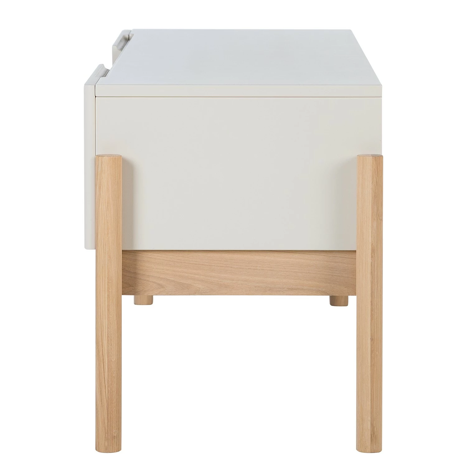 Studio Copenhagen TV-Lowboard Cooby I - Muschelweiß / Eiche Hell 9 Studio Copenhagen TV-Lowboard Cooby I - Muschelweiß / Eiche Hell – Bild 7