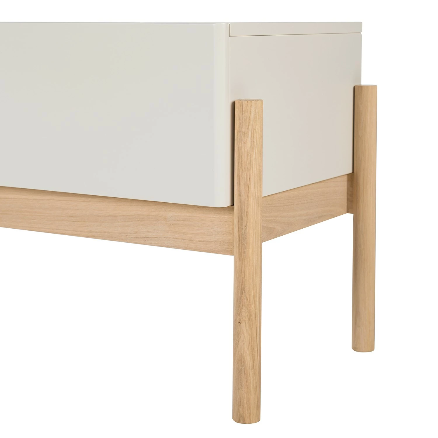 Studio Copenhagen TV-Lowboard Cooby I - Muschelweiß / Eiche Hell 10 Studio Copenhagen TV-Lowboard Cooby I - Muschelweiß / Eiche Hell – Bild 8