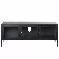 Loftscape TV-Lowboard Angelus - Metall / Glas - Schwarz 12 Loftscape TV-Lowboard Angelus - Metall / Glas - Schwarz -Kommoden Verkäufe 2023 1000277652 210706 14082000161 DETAILS P000000001000277652