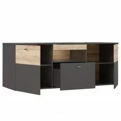 Loftscape TV-Lowboard Corey - Inkl. Beleuchtung - Eiche Dekor / Grau - Breite: 150 cm 14 Loftscape TV-Lowboard Corey - Inkl. Beleuchtung - Eiche Dekor / Grau - Breite: 150 cm -Kommoden Verkäufe 2023 1000282736 211109 14434700057 DETAILS P000000001000282736