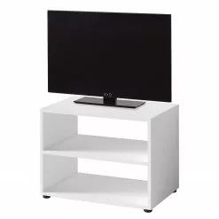 Fredriks TV-Rack Grainland - Weiß - Breite: 60 cm