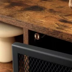 Red Living TV-Lowboard Ruhla - Braun / Schwarz -Kommoden Verkäufe 2023 1000284003 210810 15024000215 DETAILS P000000001000284003