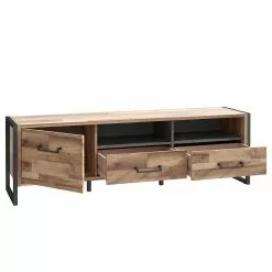 Red Living TV-Lowboard Voru - Stabeiche Dekor / Dunkelgrau -Kommoden Verkäufe 2023 1000285725 210813 14573600109 DETAILS P000000001000285725