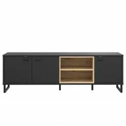 Loftscape TV-Lowboard Mazzo - Schwarz / Eiche Artisan Dekor 21 Loftscape TV-Lowboard Mazzo - Schwarz / Eiche Artisan Dekor -Kommoden Verkäufe 2023 1000285798 210819 12212500031 DETAILS P000000001000285798