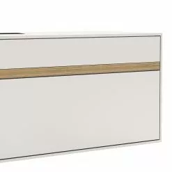 GWINNER Lowboard Calea I - Echtholzfurnier - Matt Weiß / Eiche - Schublade links 8 GWINNER Lowboard Calea I - Echtholzfurnier - Matt Weiß / Eiche - Schublade links -Kommoden Verkäufe 2023 1000285808 211117 16012200048 DETAILS P000000001000285808