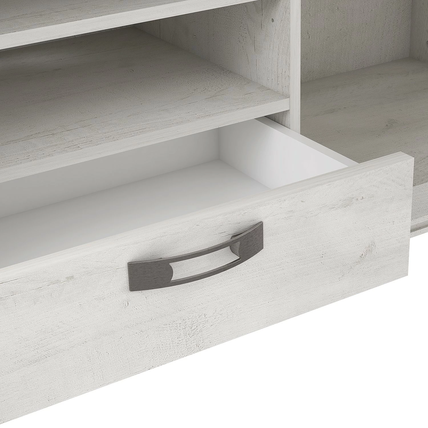 Ridgevalley TV-Lowboard Kimbark I - Pinie Weiß Dekor 6 Ridgevalley TV-Lowboard Kimbark I - Pinie Weiß Dekor – Bild 4