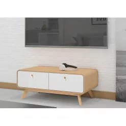Norrwood TV-Lowboard Chelan II - Weiß / Eiche Dekor -Kommoden Verkäufe 2023 1000299467 211013 13334500056 MOOD DETAILS P000000001000299467 mood