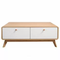 Norrwood TV-Lowboard Chelan II - Weiß / Eiche Dekor -Kommoden Verkäufe 2023 1000299467 211013 13334500077 DETAILS P000000001000299467