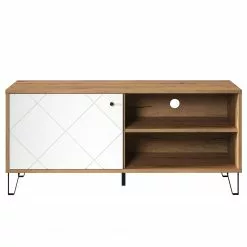 Trendteam TV-Lowboard Touch I - Eiche Artisan Dekor / Weiß -Kommoden Verkäufe 2023 1000300844 211015 125416000049 DETAILS P000000001000300844