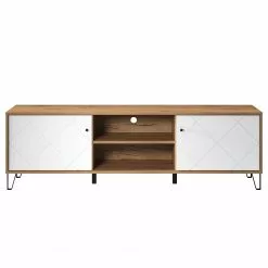 Trendteam TV-Lowboard Touch II - Eiche Artisan Dekor / Weiß -Kommoden Verkäufe 2023 1000300845 211015 12541700055 DETAILS P000000001000300845