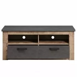 Trendteam TV-Lowboard Georgia - Dunkelgrau / Eiche Rustikal Dekor -Kommoden Verkäufe 2023 1000300847 211015 12542000057 DETAILS P000000001000300847