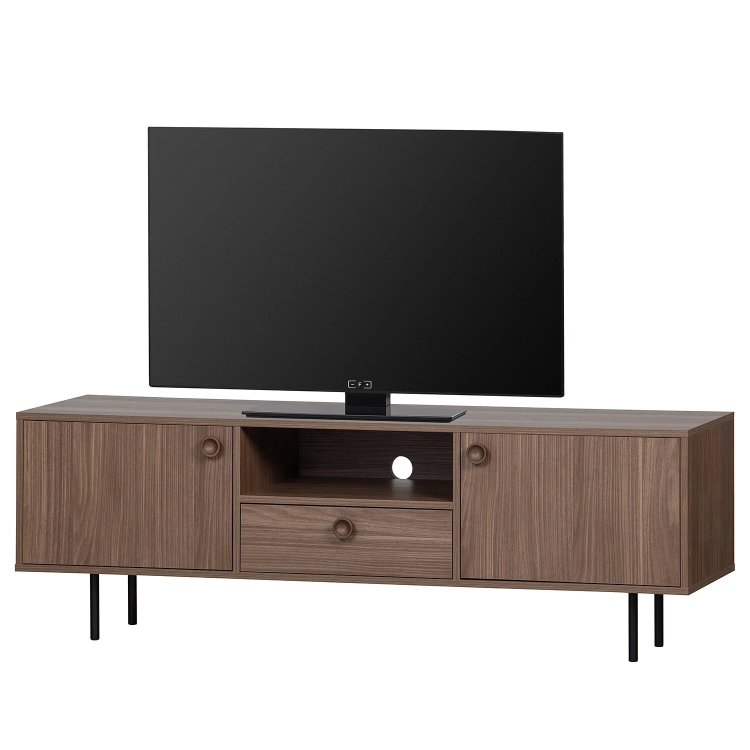 Naturoo TV-Lowboard Ikoo - Walnuss Dekor 3 Naturoo TV-Lowboard Ikoo - Walnuss Dekor