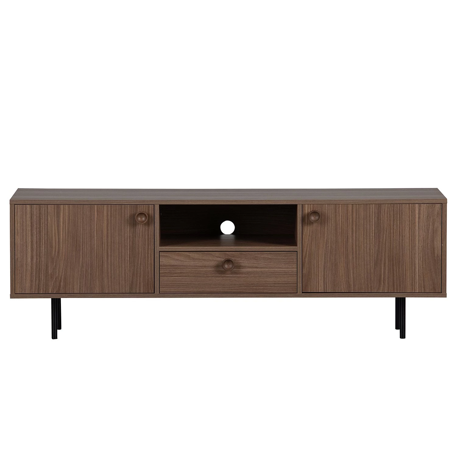 Naturoo TV-Lowboard Ikoo - Walnuss Dekor 8 Naturoo TV-Lowboard Ikoo - Walnuss Dekor – Bild 6