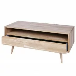 Naturoo TV-Lowboard Kabane - Eiche massiv - Eiche Hell - Breite: 100 cm -Kommoden Verkäufe 2023 1000304163 211029 123413000121 DETAILS P000000001000304163