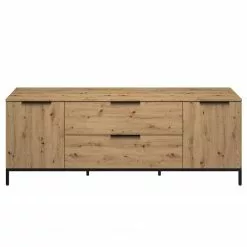 Maja Möbel TV-Lowboard Trend Wood I - Asteiche Dekor / Schwarz -Kommoden Verkäufe 2023 1000306526 211102 13034200040 DETAILS P000000001000306526