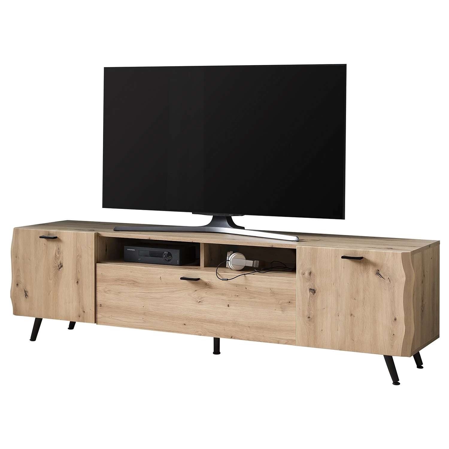 Ars Natura TV-Lowboard Dorchester - Eiche Artisan Dekor 3 Ars Natura TV-Lowboard Dorchester - Eiche Artisan Dekor