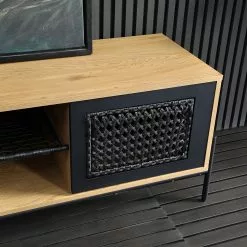 Red Living TV-Lowboard Padbury - Schwarz / Eiche Dekor 8 Red Living TV-Lowboard Padbury - Schwarz / Eiche Dekor -Kommoden Verkäufe 2023 1000310536 211125 111835000122 DETAILS P000000001000310536