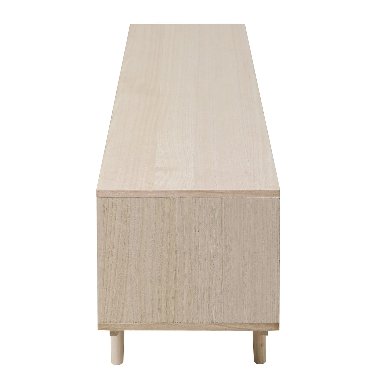 Norrwood TV-Lowboard Pini - Wiener Geflecht / Echtholzfurnier - Natur / Paulownia 7 Norrwood TV-Lowboard Pini - Wiener Geflecht / Echtholzfurnier - Natur / Paulownia – Bild 5