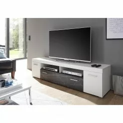 Loftscape TV-Lowboard Mantador II - Weiß -Kommoden Verkäufe 2023 1000312606 211216 12071000032 MOOD DETAILS P000000001000312606 mood