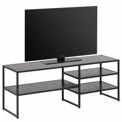 Red Living TV-Rack Coogee - Eiche Schwarzbraun Dekor / Schwarz